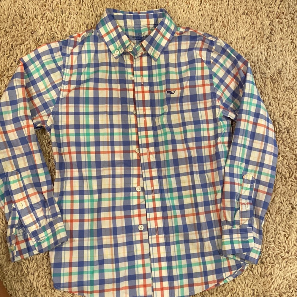 Vineyard Vines boys size 7 shirt